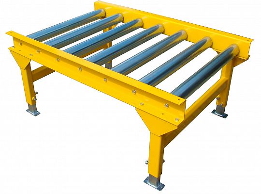 pallets roller conveyor with adjustable legs